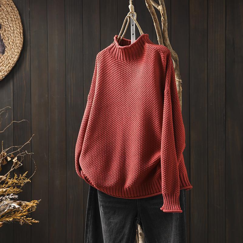 Rose - Knitted Turtleneck Sweater