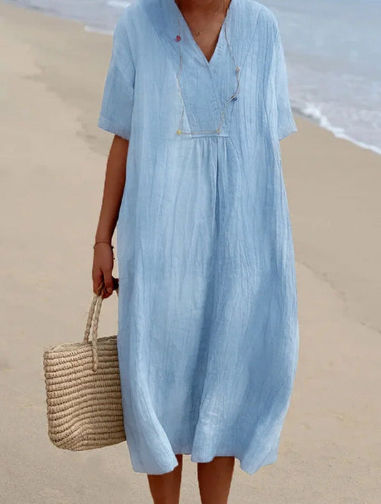 Diana™ - Linen Dress