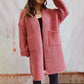 Casual Solid Colour Knitted Cardigan