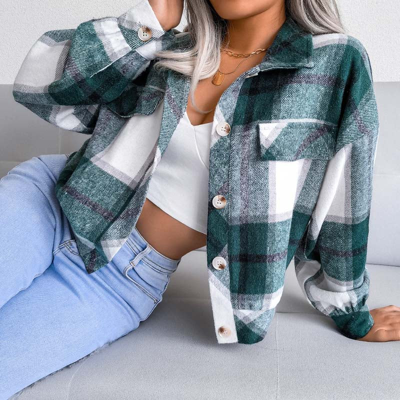 Vintage Plaid Jacket