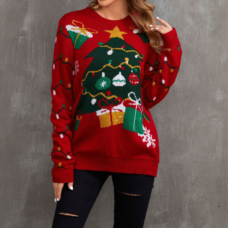 Casual Christmas Knit Sweater