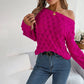 Casual Hollow Knit Sweater