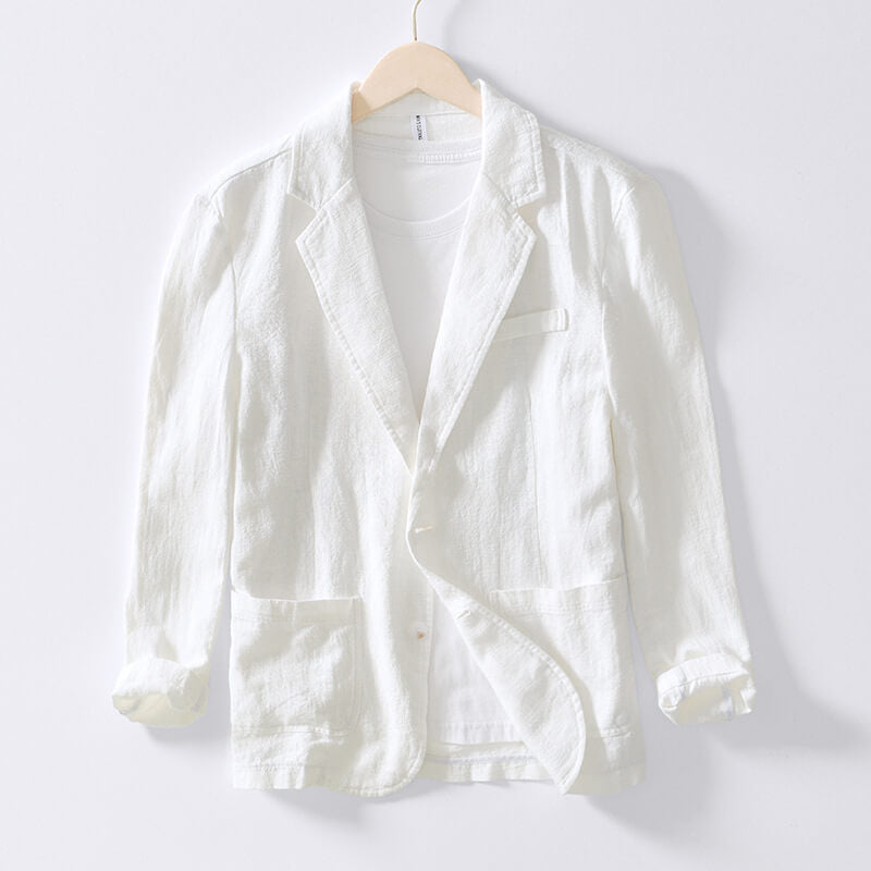 Lawrence | Textured Linen Jacket