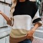 Fashion Knitted Striped Sweater