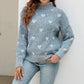 Casual Heart Knit Sweater