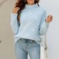 Casual Heart Knit Sweater