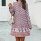 Vintage Bohemian Printed Dress