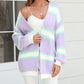 Casual Striped Cardigan