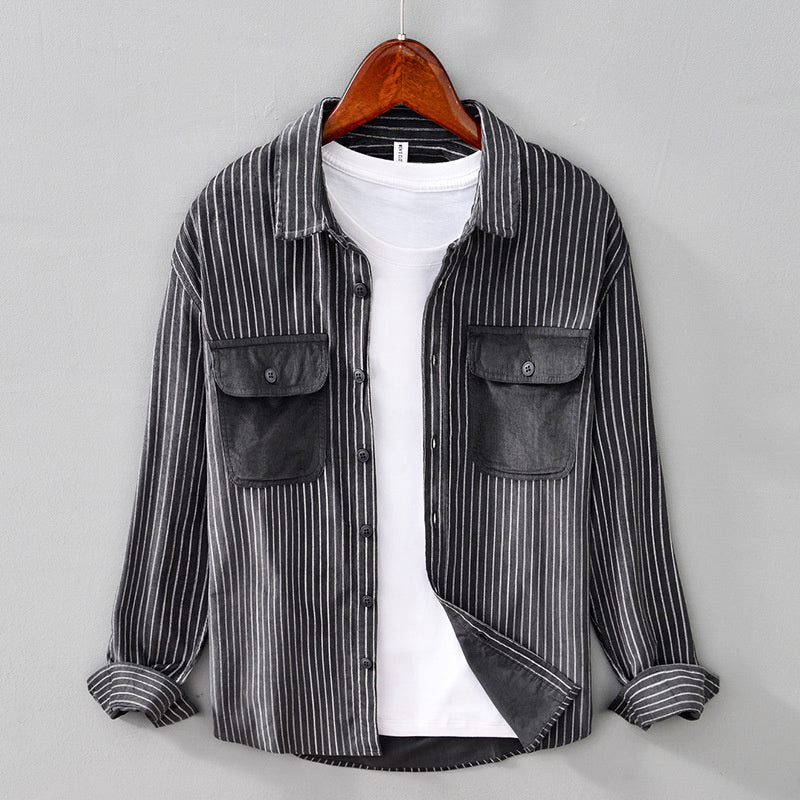 Remy Doir Corduroy Long Sleeve Shirt