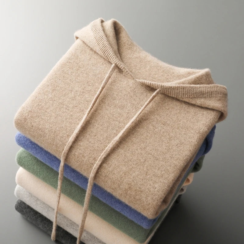 Premium Merino Wool Hoodie