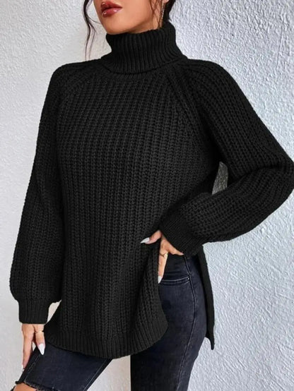 Lily Oversized Turtleneck Sweater