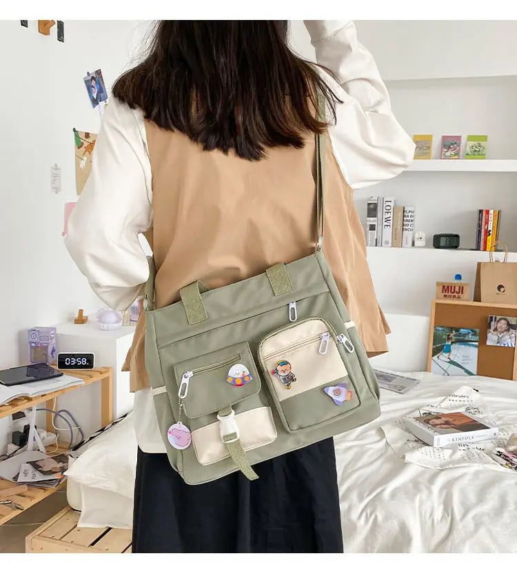 Aina Canvass Shoulder Bag