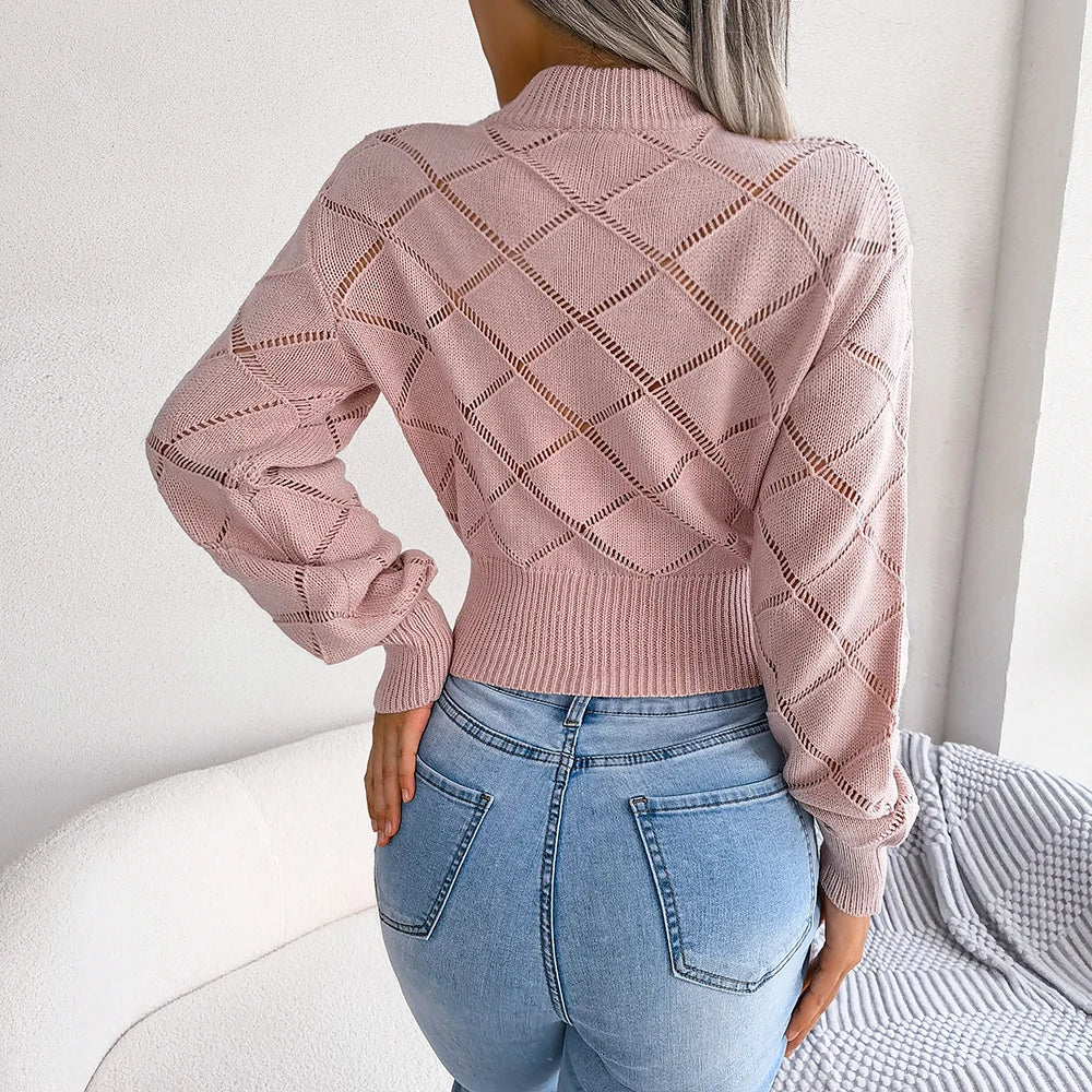 Lucy Hollow Crop Sweater