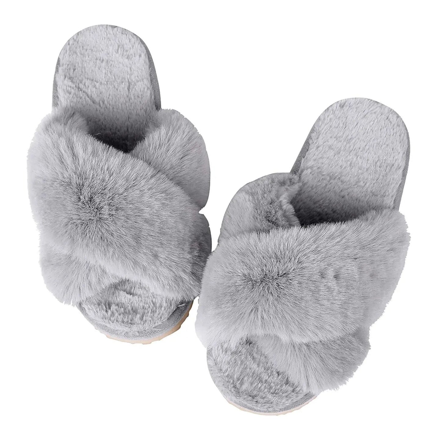 Fluffy Fur Slippers