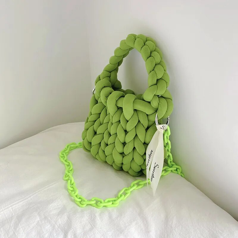 Chunky Knit Bag