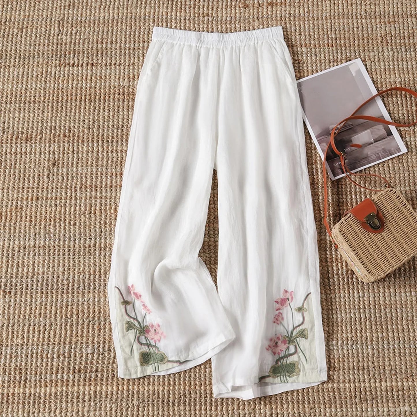 Jasmin Flower Trousers