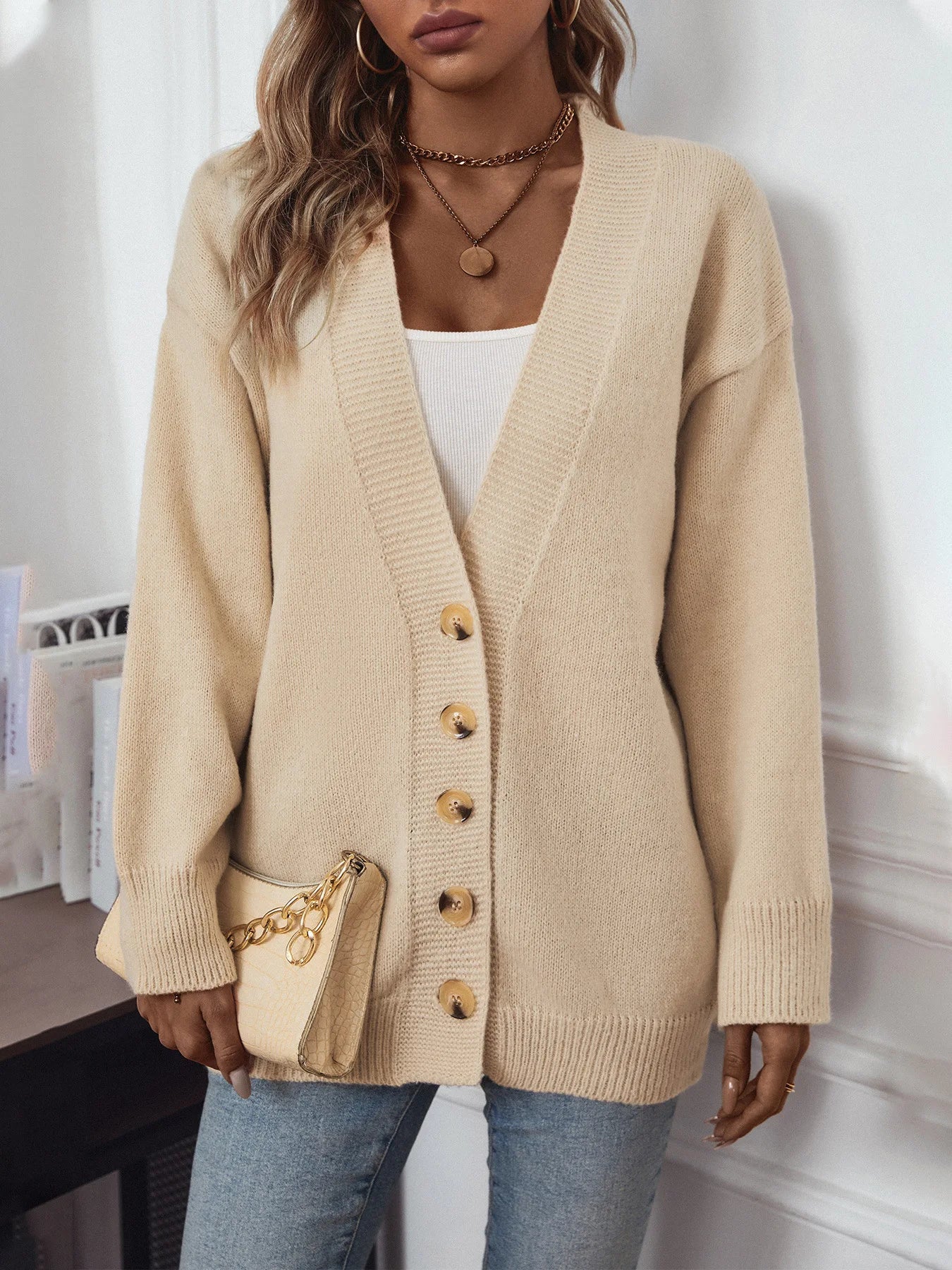 Glynnis V-Neck Cardigan