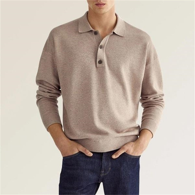 Arius Classic Long-Sleeve Polo Shirt