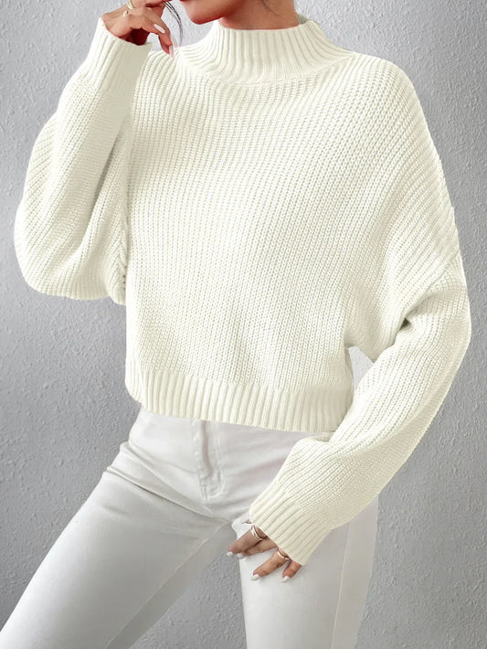 Kara Ribbed Knitted Sweater