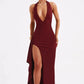 Ruby Halter Party Dress