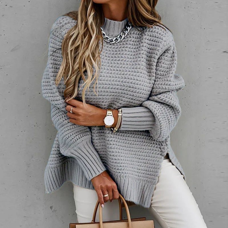 Sofia Loose Knitted Long Sleeve Sweater