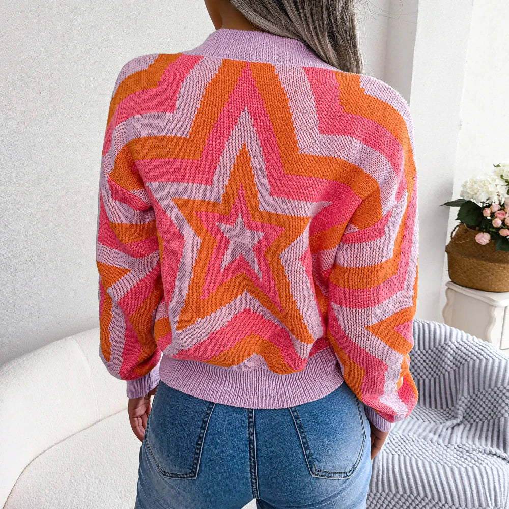 Tala Knitted Star Sweater