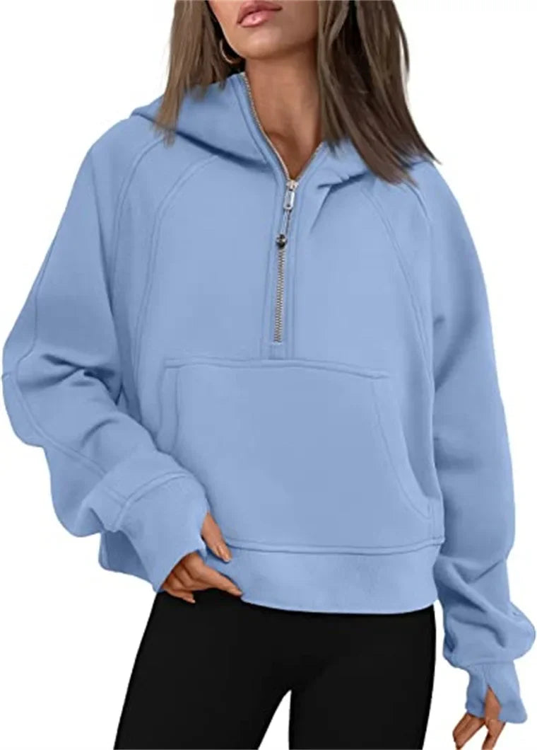 GENEVIE ZIP HOODIE