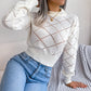 Lucy Hollow Crop Sweater