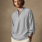 Linen Henry Long Sleeve Beach Shirt