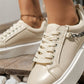 Oshy Lyn - Sleek Leather Sneaker