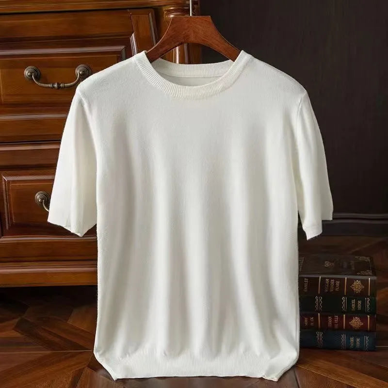 Adriano Cashmere&Wool T-shirt