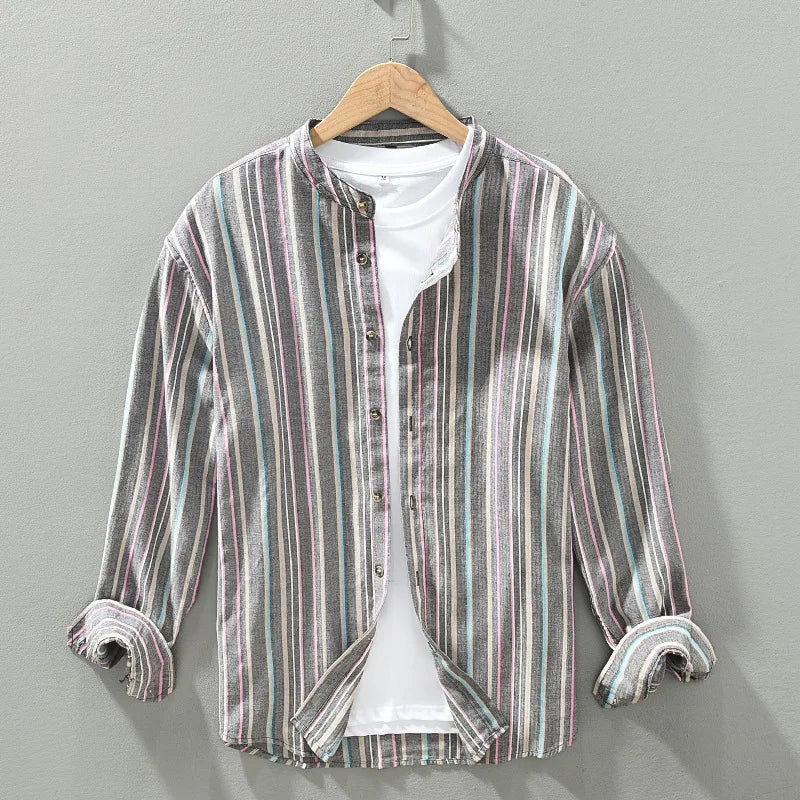 Alfonso Cotton&Linen Shirt