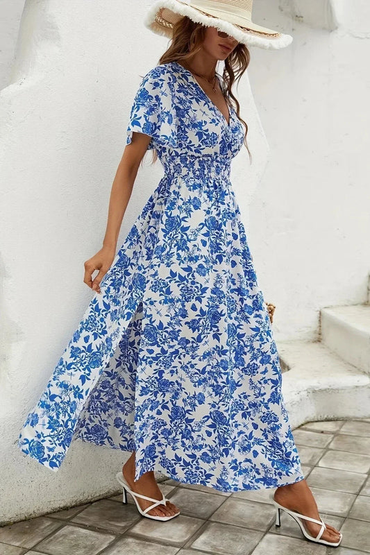 Bianca Boho Floral Dress