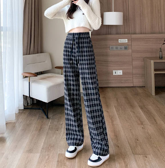 Victoria Plaid Trousers