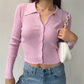 Maisie Stylish Knitted Long sleeve Top