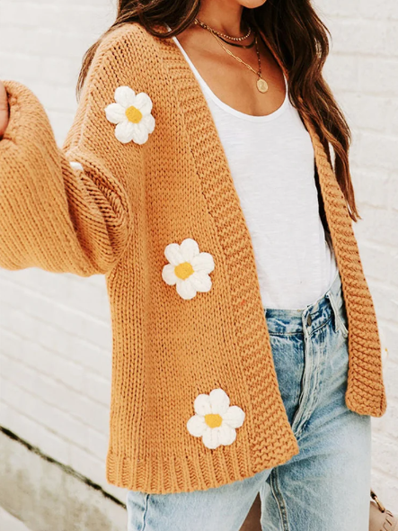 Daisy Knitted Cardigan