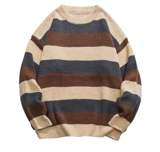 Walter Striped Knitted Pullover