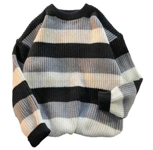 Walter Striped Knitted Pullover