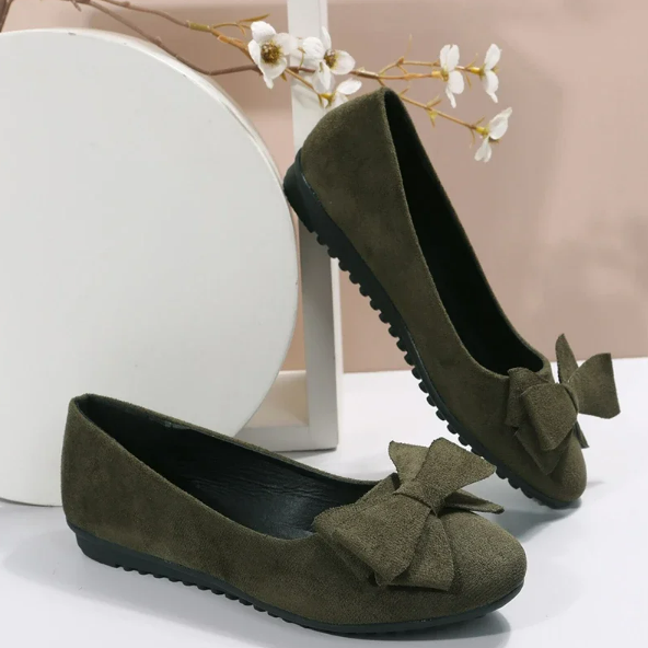 Deborah Ribbon Flat Shoes