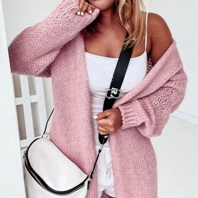 Lany Knitted Long Cardigan