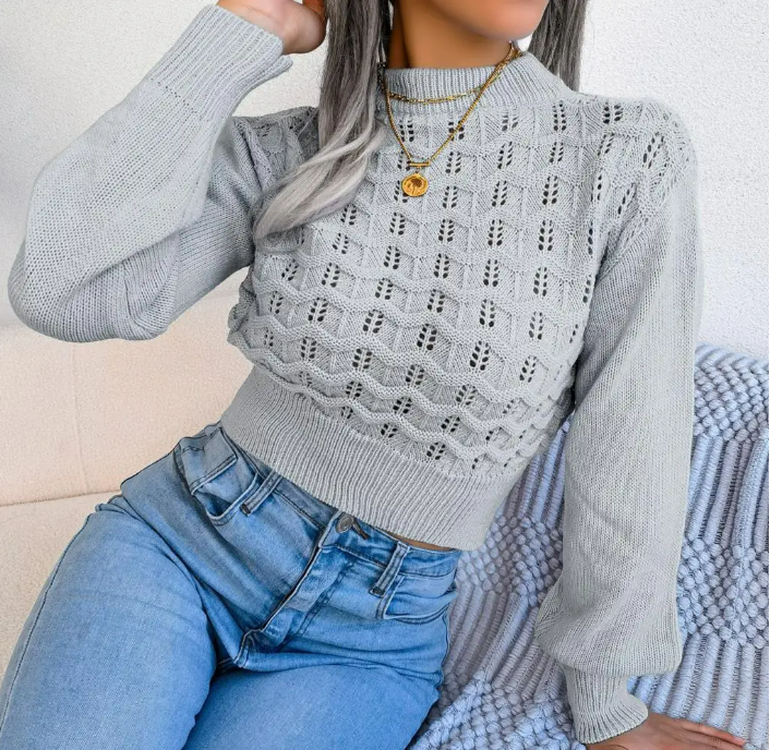 Rita Crop Sweater