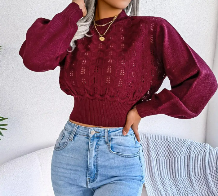 Rita Crop Sweater