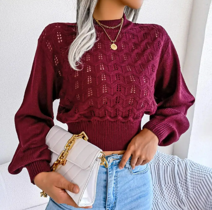 Rita Crop Sweater