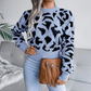 Page Leopard Pattern Sweater