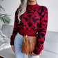 Page Leopard Pattern Sweater