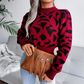 Page Leopard Pattern Sweater