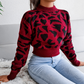 Page Leopard Pattern Sweater