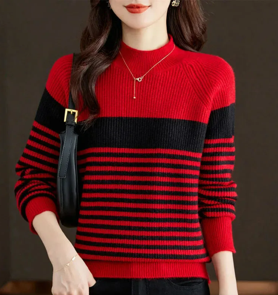 Fern Stripes Sweater