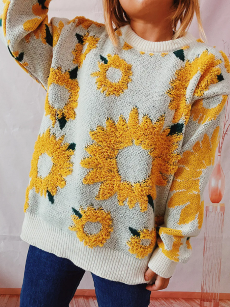 Elga Sunflower Sweater