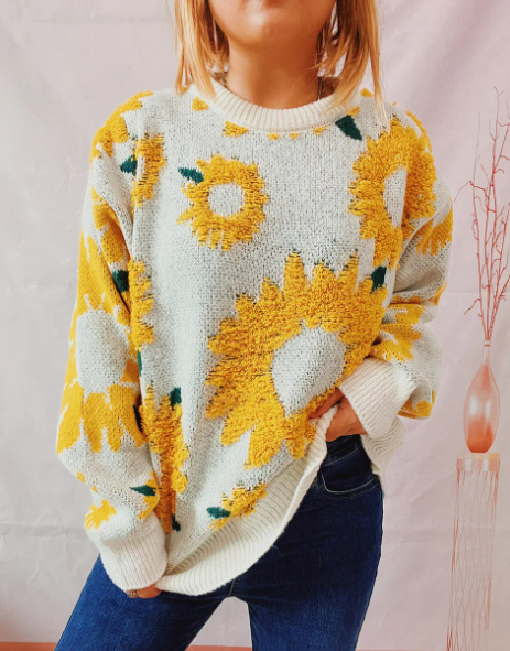 Elga Sunflower Sweater